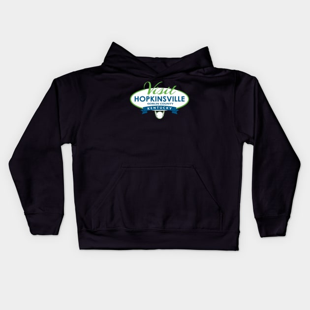 Visit Hopkinsville Kids Hoodie by Zerowear